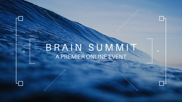 brain summit logo concept